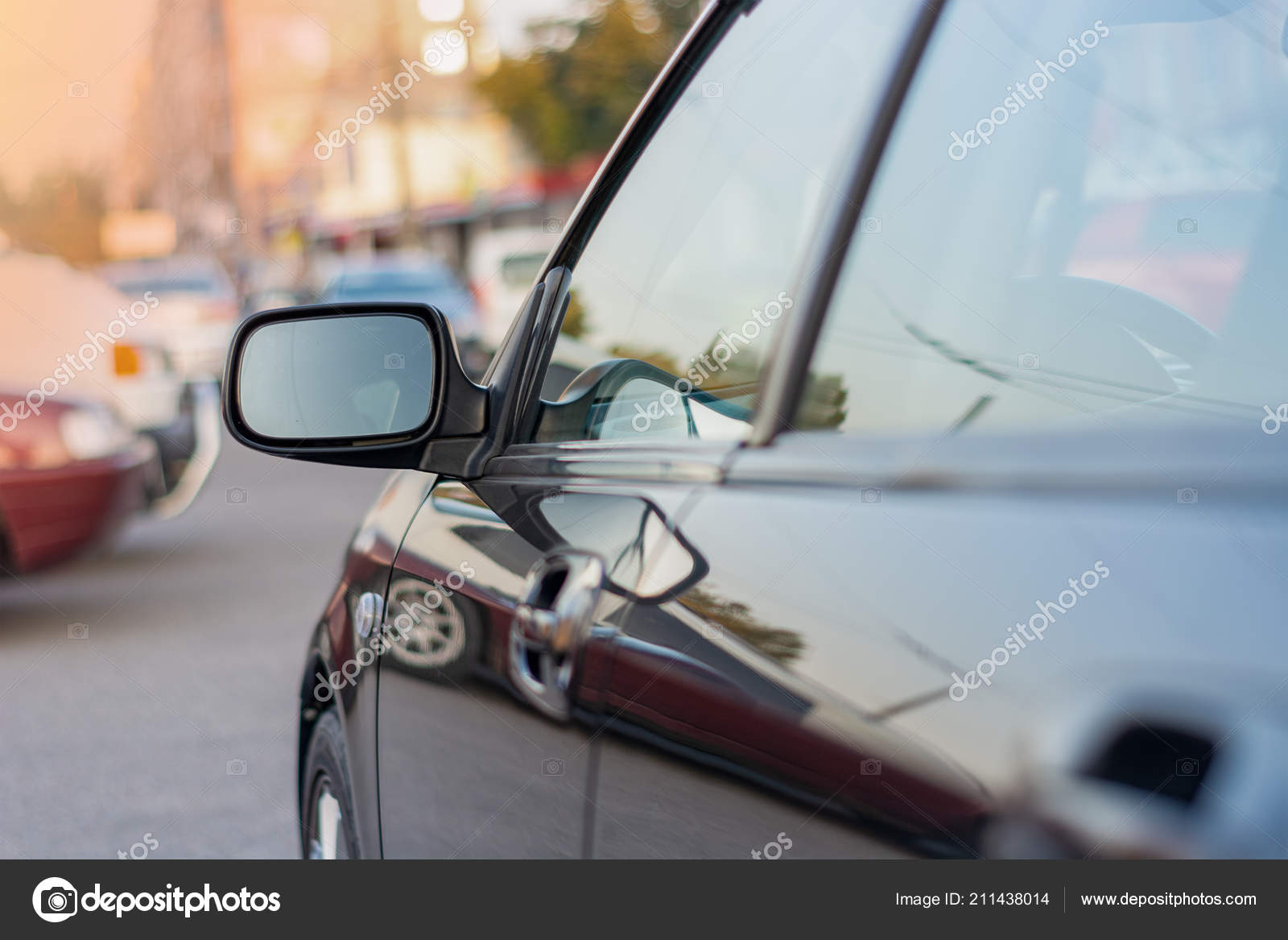 left side car mirror