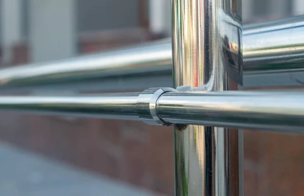 Elements Iron Railings Stainless Steel — Stock Photo, Image