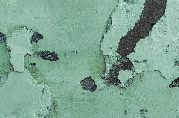La consistenza del muro di cemento verniciato. primo piano — Foto Stock