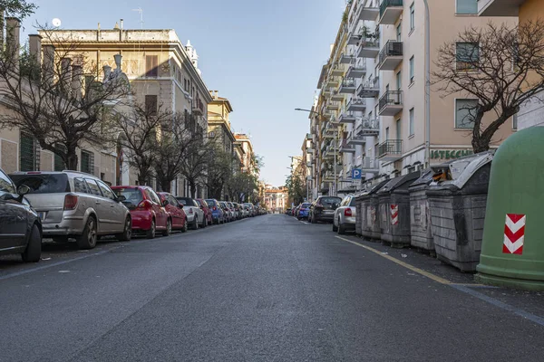 Hlavní Město Itálie Bez Lidí Řím Bez Lidí Hnutí — Stock fotografie
