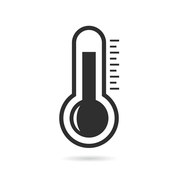 Thermometer vector pictogram — Stockvector