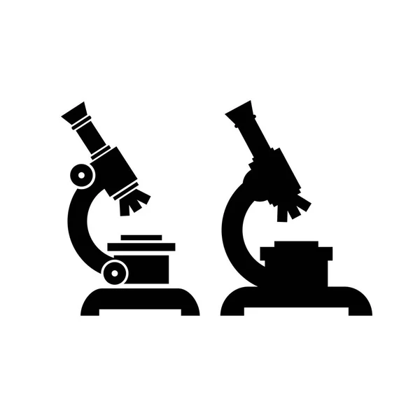 Microscope vector icon — Stock Vector