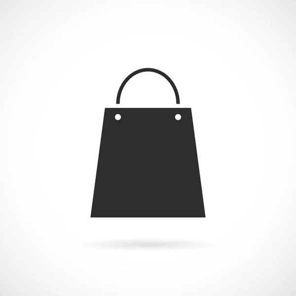 Icono Bolsa Tienda Ilustración Vectorial Aislado Sobre Fondo Blanco — Vector de stock