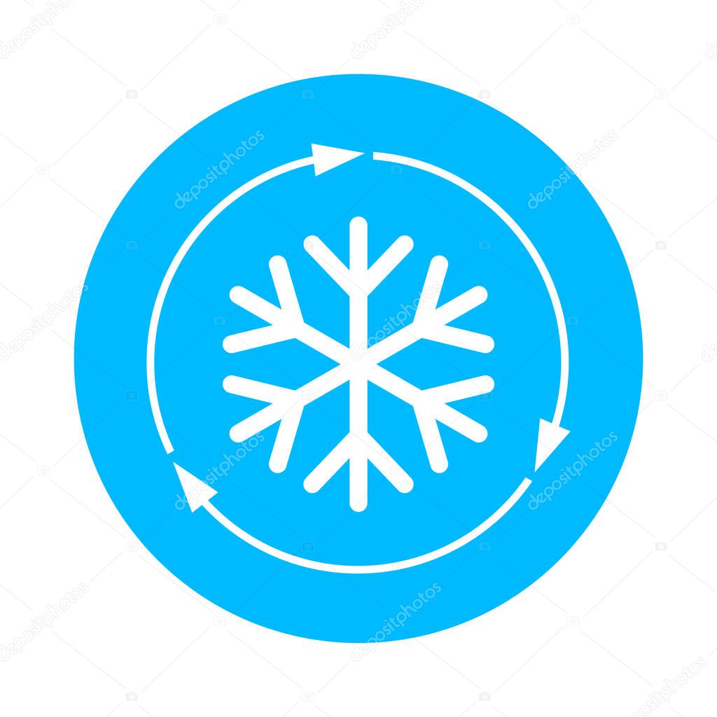 Air conditioner vector icon