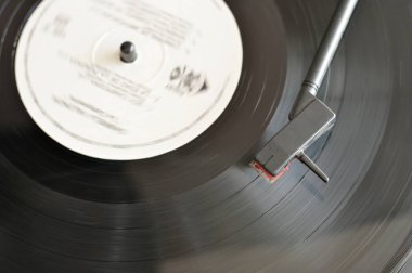 Vinil disk fotoğraf müzik projeleri veya ses yayınları.