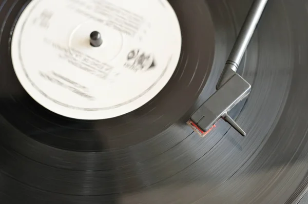 Vinyl Disc Photo Your Music Projects Sound Publications — Stock Photo, Image