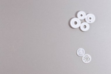 Plastik vites şablon, mekanik projeleriniz için ideal.