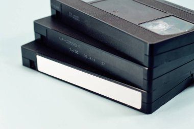 VHS video kaset medya projeleri veya vintage yayınlar için.