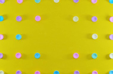 Şekerler şablonu için tatlı projeler veya tatlı yayınları