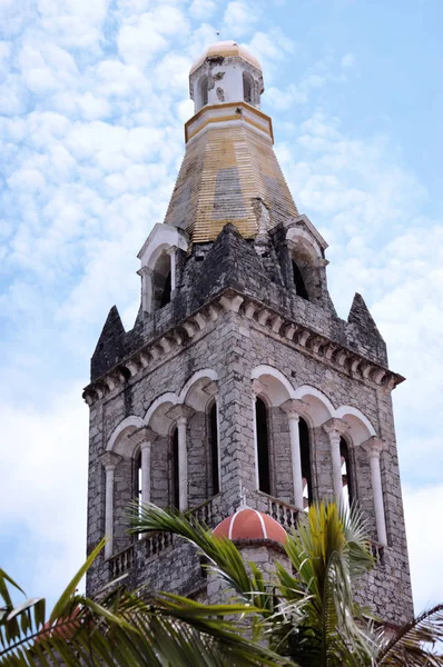 Parroquia de San Francisco de Asis 'in Buttresses' i. Cuetzalan Del Progreso, Puebla Meksika. 