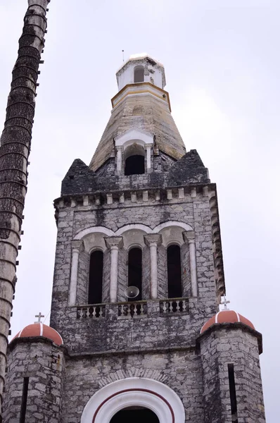 Parroquia San Francisco Asis Cuetzalan Del Progreso Puebla Mexico — Stockfoto