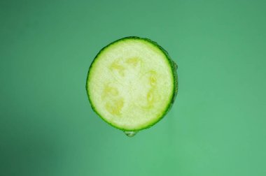 Taze gıda projeleriniz için ideal bir lezzetli sebze dilim.