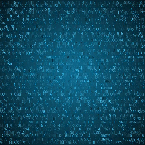 Exchange mavi arka plan esnaf. İkili kod. Hacker kavramı 