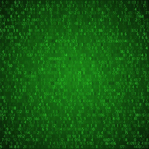 Exchange yeşil arka plan esnaf. İkili kod. Hacker kavramı