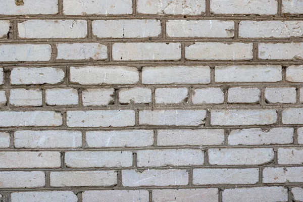 Doku veya arka plan, beyaz bir tuğla, çimento bina, duvar