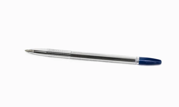 Ballpoint pen on white background — Stock Photo, Image