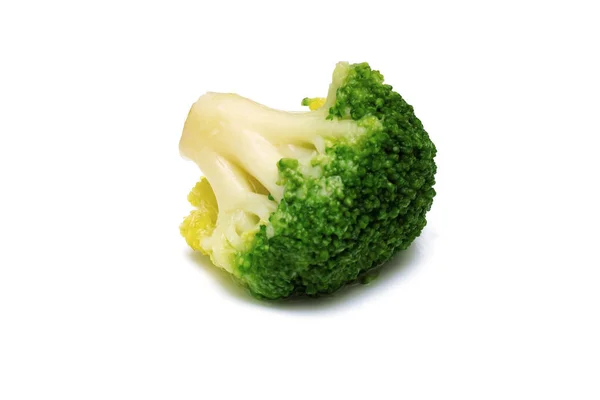 Fresh Broccoli Close Isolate White Background — Stock Photo, Image