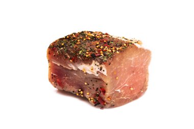 Baharat, ayrı tutma ile sulu et parçası 