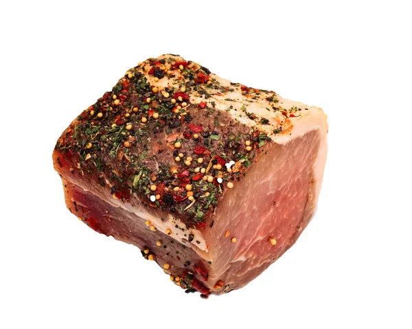 Baharat, ayrı tutma ile sulu et parçası 