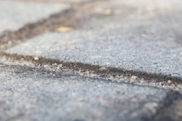 Losas de pavimento gris concreto para suelo o camino —  Fotos de Stock