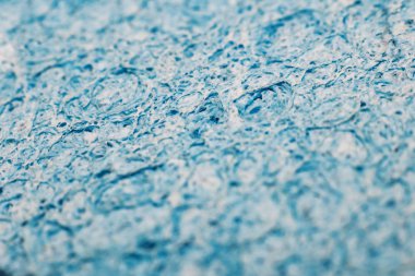 Mavi arka plan sünger veya doku, fotoğraf