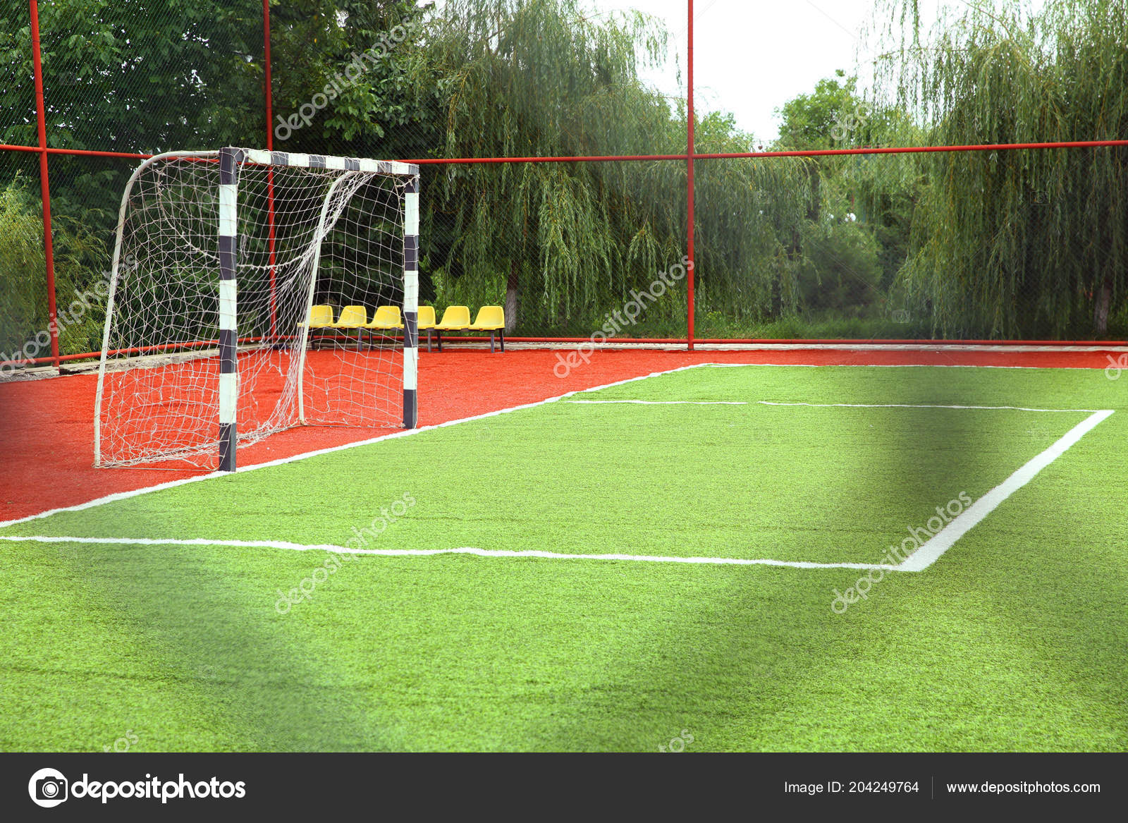 indoor football goals