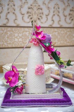 Nişan için şeker. Nişan için dekoratif tatlılar .