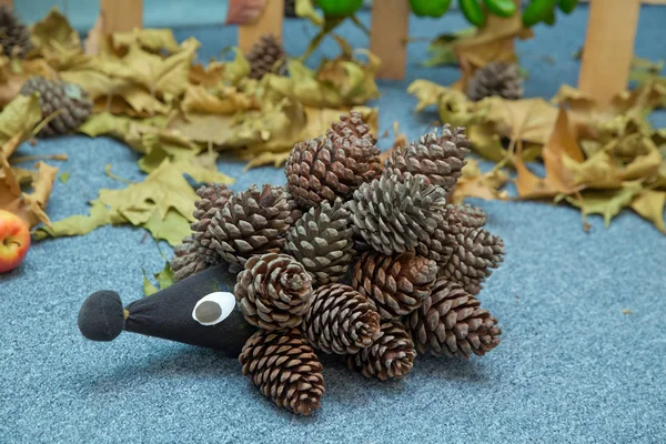 Arka plan, poster, davet mevcut stilize kirpi