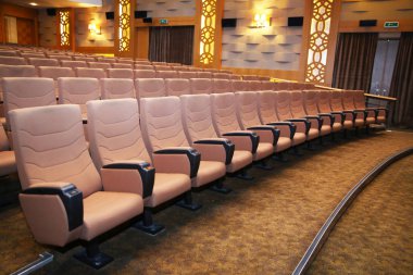 ahşap silahlı resmi peluş derin kırmızı kadife opera opera sinema salonu sandalye süslü halı mekan dekoratif altın kalıp ile kavisli satır