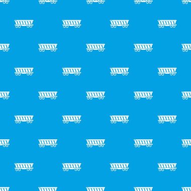 Balon desen vektör kesintisiz mavi