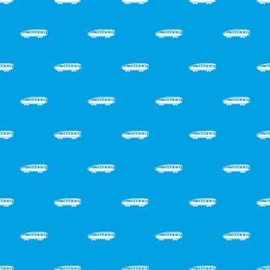 Balon desen vektör kesintisiz mavi