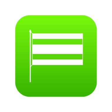 Bayrak simgesini dijital yeşil