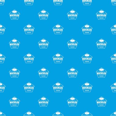 Toka giyim desen vektör kesintisiz mavi