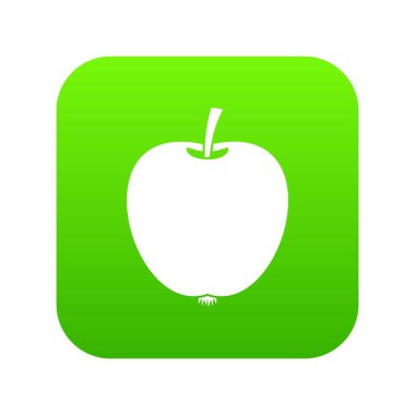 Apple simgesini dijital yeşil
