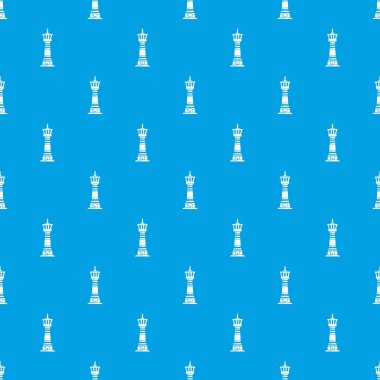 Uzun boylu deniz feneri desen vektör kesintisiz mavi