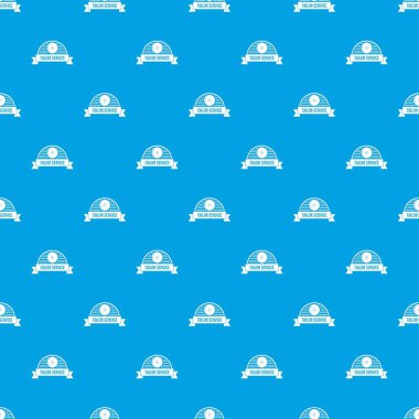 Terzi hizmet desen vektör kesintisiz mavi