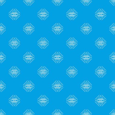Elbise düğme plastik desen vektör kesintisiz mavi