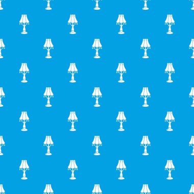 Yakın lamba desen vektör kesintisiz mavi