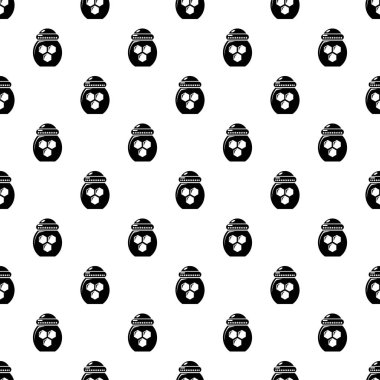 Tatlım tasarlamak vektör herhangi bir web tasarımı için yinelenen sorunsuz kavanoz