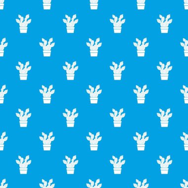 İnciri desen vektör kesintisiz mavi