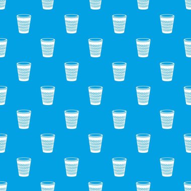 Bin desen vektör kesintisiz mavi