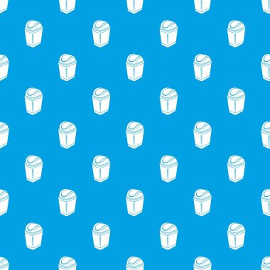 Plastik depo gözü desen vektör kesintisiz mavi
