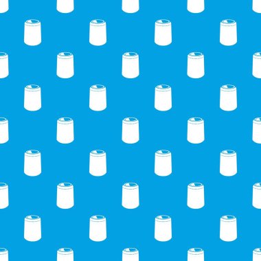 Açılan kova desen vektör kesintisiz mavi