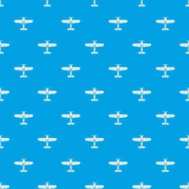 Askeri uçak desen vektör kesintisiz mavi