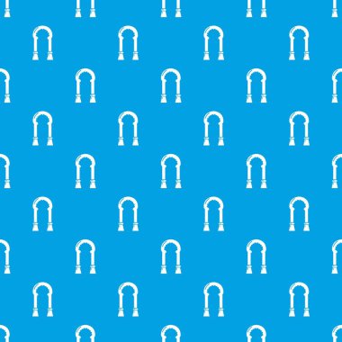 Kemer dekor desen vektör kesintisiz mavi