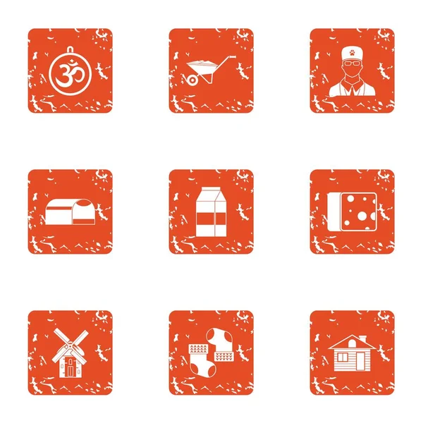 Burg simgeler kümesi, grunge tarzı