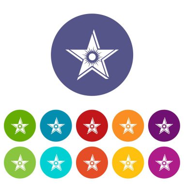 Yıldız simgesi, basit tarzı