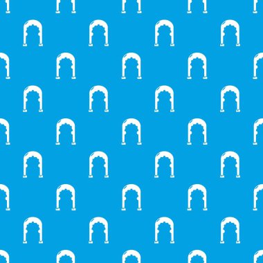Kemer vintage desen vektör kesintisiz mavi