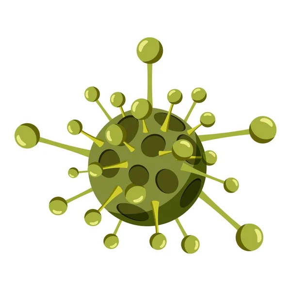 Virus cellikon, isometrisk 3d-stil — Stock vektor