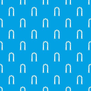 Kemer antik desen vektör kesintisiz mavi